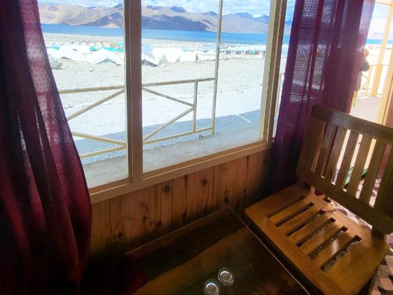 Ladakh Cottage From Tent View